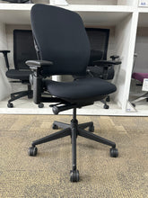 Load image into Gallery viewer, Steelcase Leap V2 Task Chair (Buzz2 Black/Black)